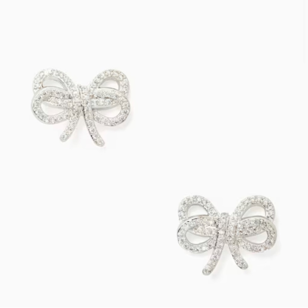 Kate Spade - Bow Meets Girl Pave Studs